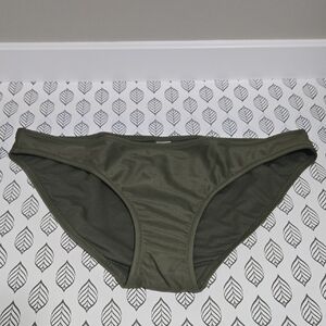 Women's Large Old Navy Bikini Bottom Olive Green